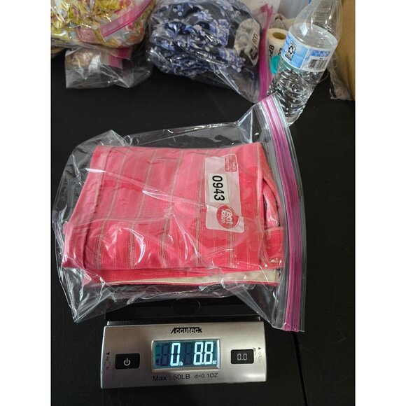 Express Womens Pink Pinstripe Editor Pants Size 6 Old Money Y2K 2000s Preppy - Picture 10 of 10